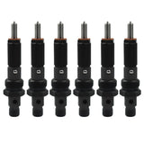 Diesel Fuel Injector 40-60 HP M14 145 6*14 Set for 94-98 Dodge 5.9L Cummins New Lab Work Auto