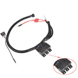 Dual Electric Fan Upgrade Wiring Harness 7L5533A226T For 1999–2006 ECU Control Lab Work Auto