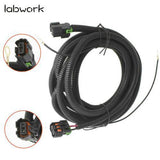 Fit for 2007-2014 Chevy Silverado 1500 2500 HD 3500 HD Fog Light Wiring Harness Lab Work Auto