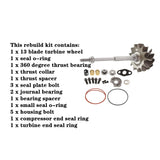 For 05-07 Ford 6.0 Powerstroke Turbo Rebuild Kit 13 BLADE UPGRADE TURBINE Lab Work Auto