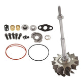 For 05-07 Ford 6.0 Powerstroke Turbo Rebuild Kit 13 BLADE UPGRADE TURBINE Lab Work Auto