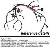 For 2002-2003 Ford F-250 F-350 F-450 F-550 F81Z-12B637-FA Engine Wiring Harness Lab Work Auto
