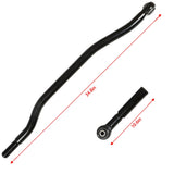 For 2007-2018 Jeep Wrangler JK 1753418 Front Forged Adjustable Trackbar Kit Lab Work Auto