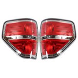 For 2009-2014 Ford F150 F-150 Brake lights Tail Lights Lamps a Pair Left + right Lab Work Auto