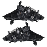 For 2013-2015 Altima 4-Door Sedan Black Housing Headlights Driver&Passenger Side Lab Work Auto