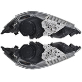 For 2013-2015 Altima 4-Door Sedan Black Housing Headlights Driver&Passenger Side Lab Work Auto