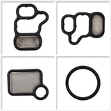 For Honda 15815-RAA-A01 15845-RAA-001 VTEC Solenoid Gasket and VTC Filter Lab Work Auto