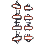 For Silverado Sierra Intake Manifold Gasket Kit Knock Sensor Harness Set 5pc Lab Work Auto