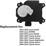For Toyota Lexus Avalon Camry RX350 05-2017 HVAC Heater Blend Air Door Actuator Lab Work Auto