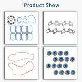 Head Gasket MLS Set for 2004-2007 Dodge Ram 1500 Chrysler Aspen Jeep 4.7L SOHC Lab Work Auto