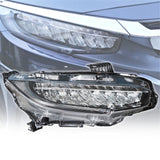 Passenger Right Side Headlight Assembly Replacement for Civic 2016 Headlamp Assembly