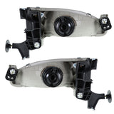 Headlight Kits Replacement For 1998-2000 Corolla Driver Passenger Pair Headlight Lab Work Auto
