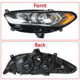 Headlight Light Lamp For Ford Fusion 2013 2014-2016 Driver Left Side Halogen Lab Work Auto
