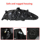 Headlight Light Lamp For Ford Fusion 2013 2014-2016 Driver Left Side Halogen Lab Work Auto