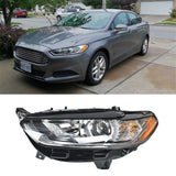 Headlight Light Lamp For Ford Fusion 2013 2014-2016 Driver Left Side Halogen Lab Work Auto