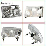 Headlights + Corner Turn Signal Lights Fit For 01-11 Ford Ranger Chrome Housing Lab Work Auto