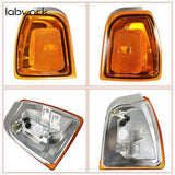 Headlights + Corner Turn Signal Lights Fit For 01-11 Ford Ranger Chrome Housing Lab Work Auto