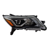 Headlight Assembly Replacement for Pathfinder Platinum S SL SV 2017-2020 Headlights Halogen Projector w/DRL Set Passenger Side RH