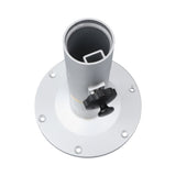 Adjustable Height Locking Boat Seat Pedestal Slide Boat Chair Base