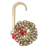 Labwork 2PCS 5/16" x6ft G80 Chain with J Hook for Towing
