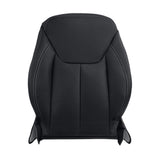 2Pcs Seat Covers Bottom and Top Cover Black Passenger Side Replacement for W-ran-gler Sport Utility 2013-2017