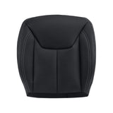 2Pcs Seat Covers Bottom and Top Cover Black Passenger Side Replacement for W-ran-gler Sport Utility 2013-2017