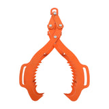 32 inch Orange Steel Log Grapple Hook with 4 Claws