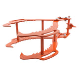 32 inch Orange Steel Log Grapple Hook with 4 Claws