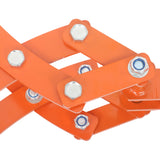 4 Claws Orange Steel Log Grapple Hook 28 inch Replacement for Trucks Tractors Forklifts