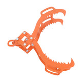 4 Claws Orange Steel Log Grapple Hook 28 inch Replacement for Trucks Tractors Forklifts