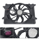 Radiator Fan Assy with Brushless Motor Replacement for Pacifica 2017-2026 CH3115195 68217321AC 624120