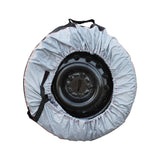 Labwork For 22“-31” Tyre Bags Tyre Package Of 4 Gray With Black Handle 600d