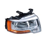 Headlight Assembly w/o Projector Replacement for Expedition 2015-2017 Housing Chrome Lamp Set Passenger Side RH 1PC FL1Z13008G FO2503346