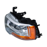 Left Side Headlight Assembly Chrome Replacement for Expedition 2015 2016 2017 Headlamps Assembly Replacement for FL1Z13008H