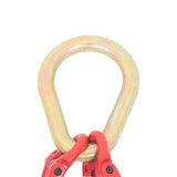 Labwork 5/16in x 2ft Tow Chain G80 with Grab Hooks and 2T Dump Buckles
