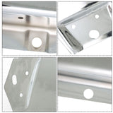 Labwork Chrome Steel Front Bumper Impact Face Bar for Chevy Silverado 2007-2013 1500