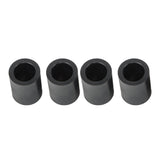 2-Pack 14.5" Flat-Free Wheelbarrow Tires with 3/4" Bearings & Spacers Solid Foam Garden Cart Wheels 4.80/4.00-8