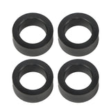 2-Pack 14.5" Flat-Free Wheelbarrow Tires with 3/4" Bearings & Spacers Solid Foam Garden Cart Wheels 4.80/4.00-8