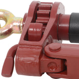 Labwork 4 PCS Red Steel Folding Ratcheting Chain 5/16in-3/8in with G70 Hook