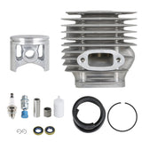 48mm Cylinder Piston Kit Replacement for 261 262 262XP 262XPH Chainsaw 503541172 with Oil Seal Needle Bearing Fuel Filter