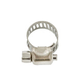 50pcs 3/8"-1/2"Adjustable Stainless Steel Drive Hose Clamps Fuel Line Worm Clip