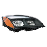 A6601405003 Passenger Side Headlight Replacement for Cascadia 2018-2023 Black Outer Shell (Right)