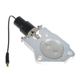 labwork Electric 3" Exhaust DownPipe Cutout Valve Motor Remote Control Kit Male