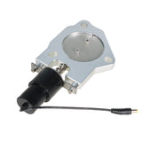 labwork Electric 3" Exhaust DownPipe Cutout Valve Motor Remote Control Kit Male