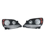 Driver and Passenger Side Headlight Assembly Replacement for Odyssey 2005-2010 Headlamp Assembly LH RH Replacement for HO2502136 HO2503136