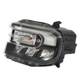 Driver Side Headlight Assembly with DRL Replacement for Maverick 2022 2023 2024 Headlamp Assembly Black LH Replacement for PZ6Z13008C