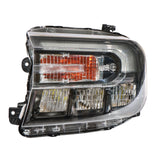 Driver Side Headlight Assembly with DRL Replacement for Maverick 2022 2023 2024 Headlamp Assembly Black LH Replacement for PZ6Z13008C