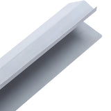 2PCS Left and Right Rocker Panel Replacement for Silverado 1500LD Sierra 1500LD 4 Door Crew Cab 2014-2016 Sliver