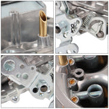 Labwork 1PCS 4 Barrel Carburetor 600 CFM Manual Choke For 0-1850S 4160