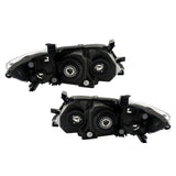 Hybrid Reflector Chrome Projector Headlights 1Pair For 2010 2011 Toyota Camry